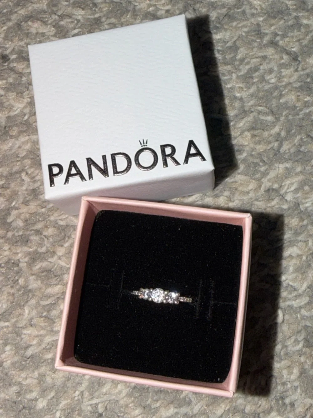 Pandora Fairytale Sparkle Sterling Silver Ring